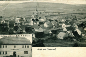 Ansichtskarte Oberndorf 1910