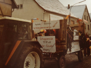 Faschingsumzug des NCO 1986