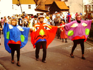 Faschingsumzug des NCO 1990