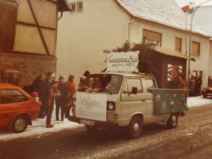 Faschingsumzug des NCO 1986