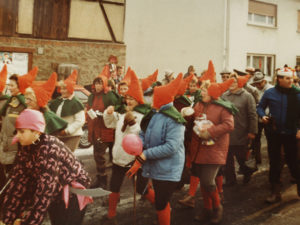 Faschingsumzug des NCO 1986