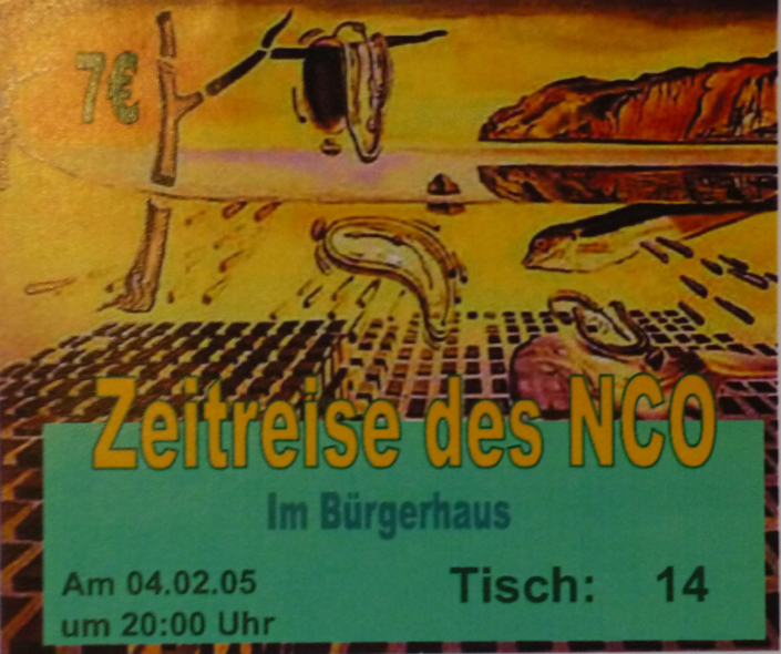 NCO Eintrittskarte 2005